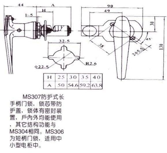 MS306-MS307Tiγߴ